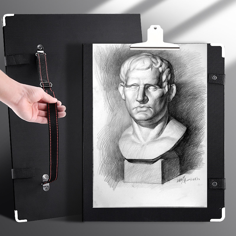 Kids Outdoor Easel - Papan Gambar Sketsa 8K Portabel Tas