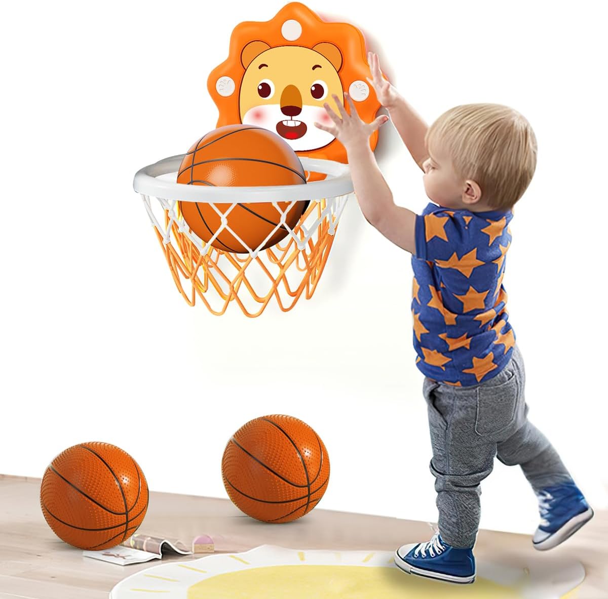 Kids Outdoor Basketball Hoop - Hoop basket Mini dalam ruangan untuk