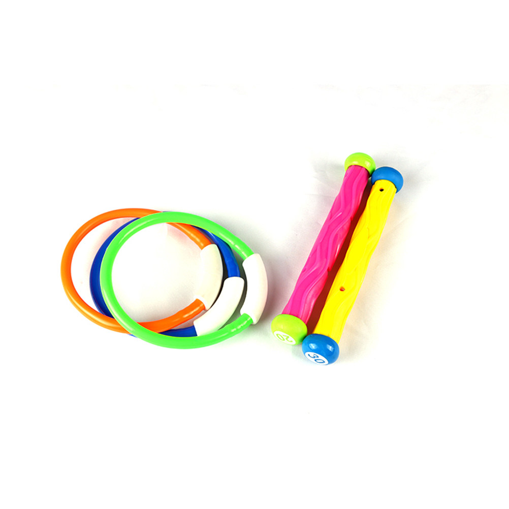 Kids Outdoor Sink - 5 Buah Tongkat Selam Warna-warni untuk