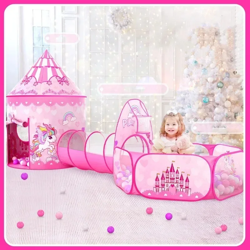 Kids Outdoor Wendy House - Rumah Tenda Anak 3 in 1