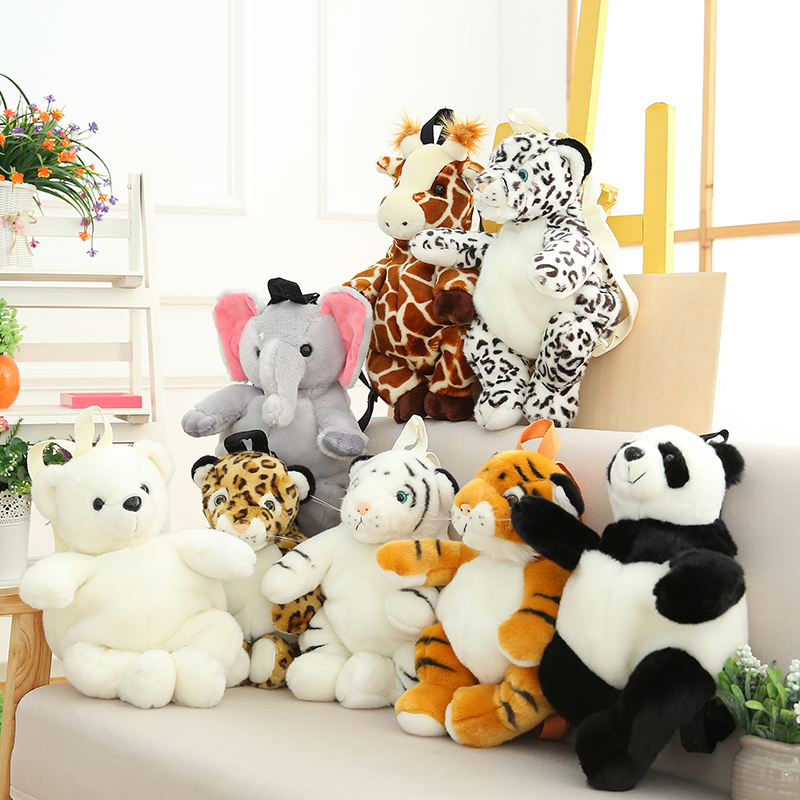 Kids Outdoor Toys B&Q - Baru Huggable Simulasi Hewan Mewah Ransel