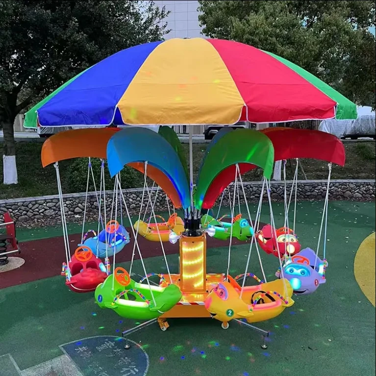 Kids Outdoor Swing Chair - Kursi Ayun Mini Merry Go Round