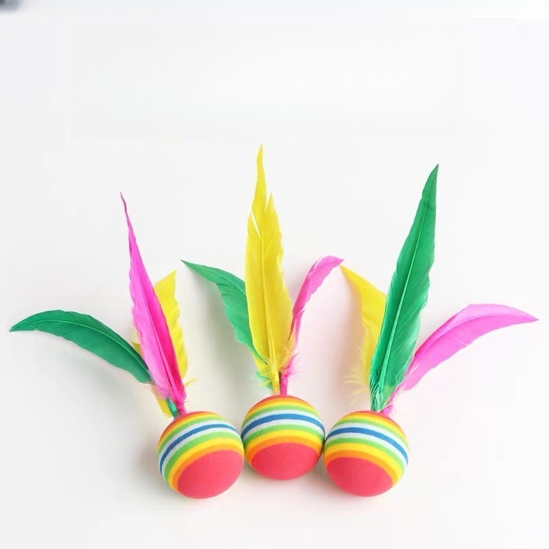 Outdoor Games For Kids - Set Bola Bulu Tangkis Luar Ruangan