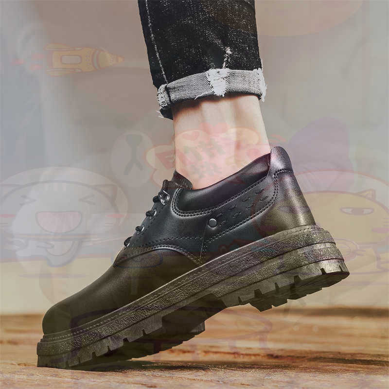 Kids Outdoor Play Ideas - Sepatu Pria Tenis Pelatih Fashion Kulit