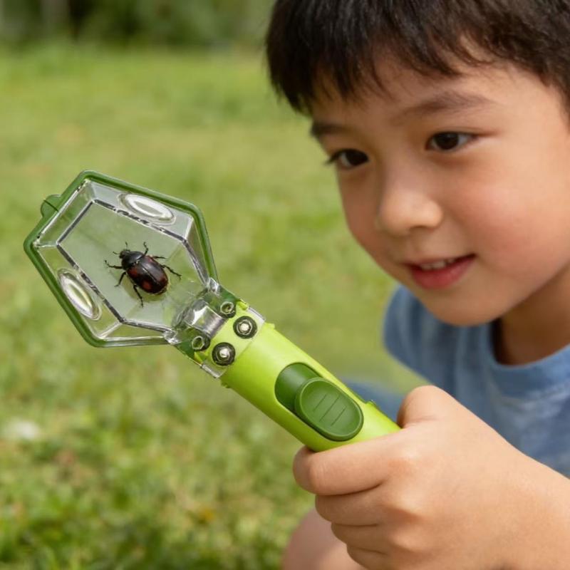 Kids Outdoor Education - Kotak Pembesar Penangkap Serangga untuk Anak-anak,