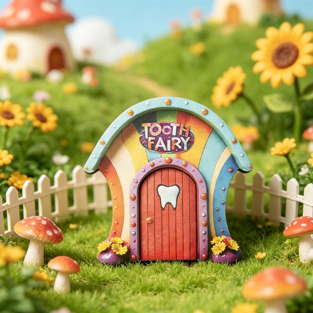Kids Outdoor Fairy Garden - Dekorasi Taman Luar Ruangan Mainan Kayu