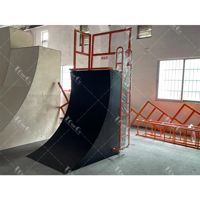 Kids Outdoor Ninja Warrior Course - Dinding Lengkung Kustom Indoor Outdoor untuk