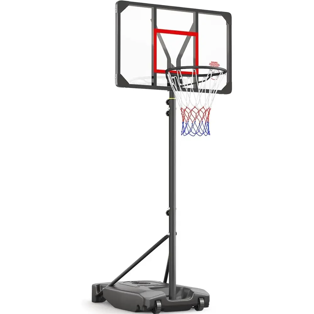 Kids Outdoor Basketball Hoop - Ring Basket Portabel dengan Tinggi yang