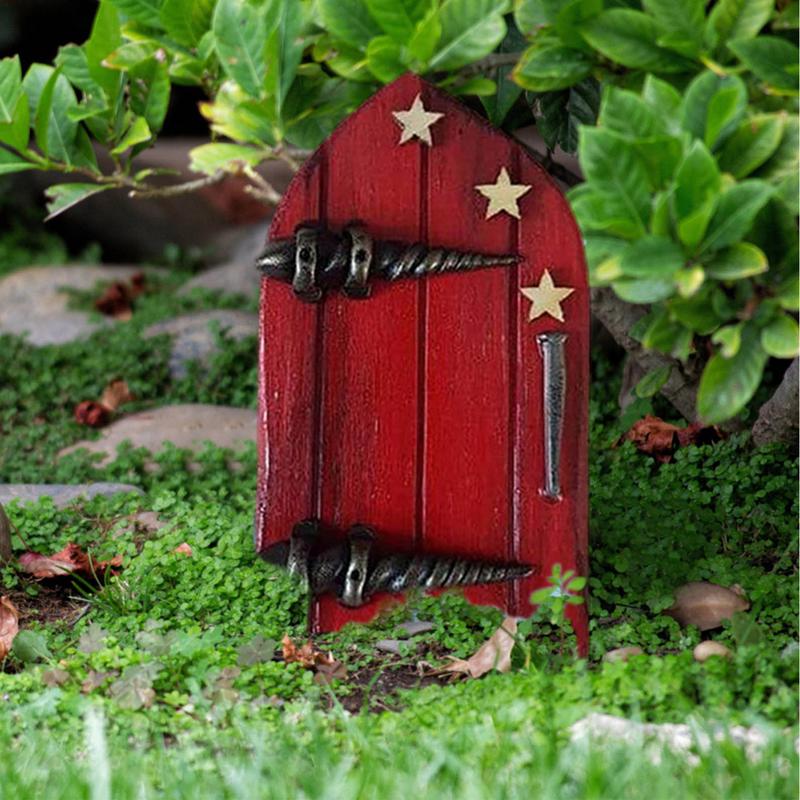 Kids Outdoor Fairy Garden - Peri Pintu Dekorasi Taman Luar Ruangan