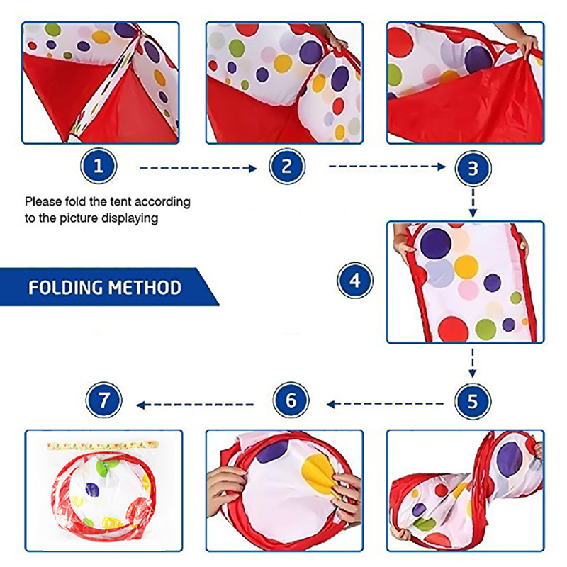 Kolam lubang bola laut lipat,  - Kids Outdoor Wendy House ulasan dan harga