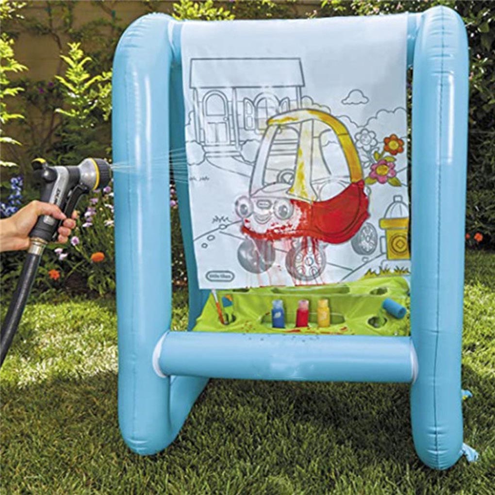 Easel PVC Portabel untuk Luar  - Kids Outdoor Easel ulasan dan harga