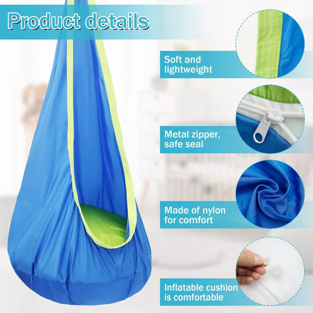 Kursi Ayun Pod Anak dari Bahan - Kids Outdoor Swing Chair ulasan dan harga