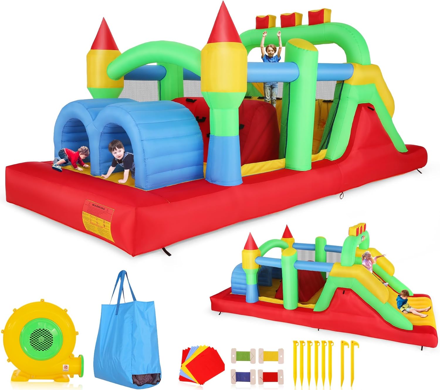 Rintangan Tiup untuk Anak-anak - Kids Outdoor Wendy House ulasan dan harga