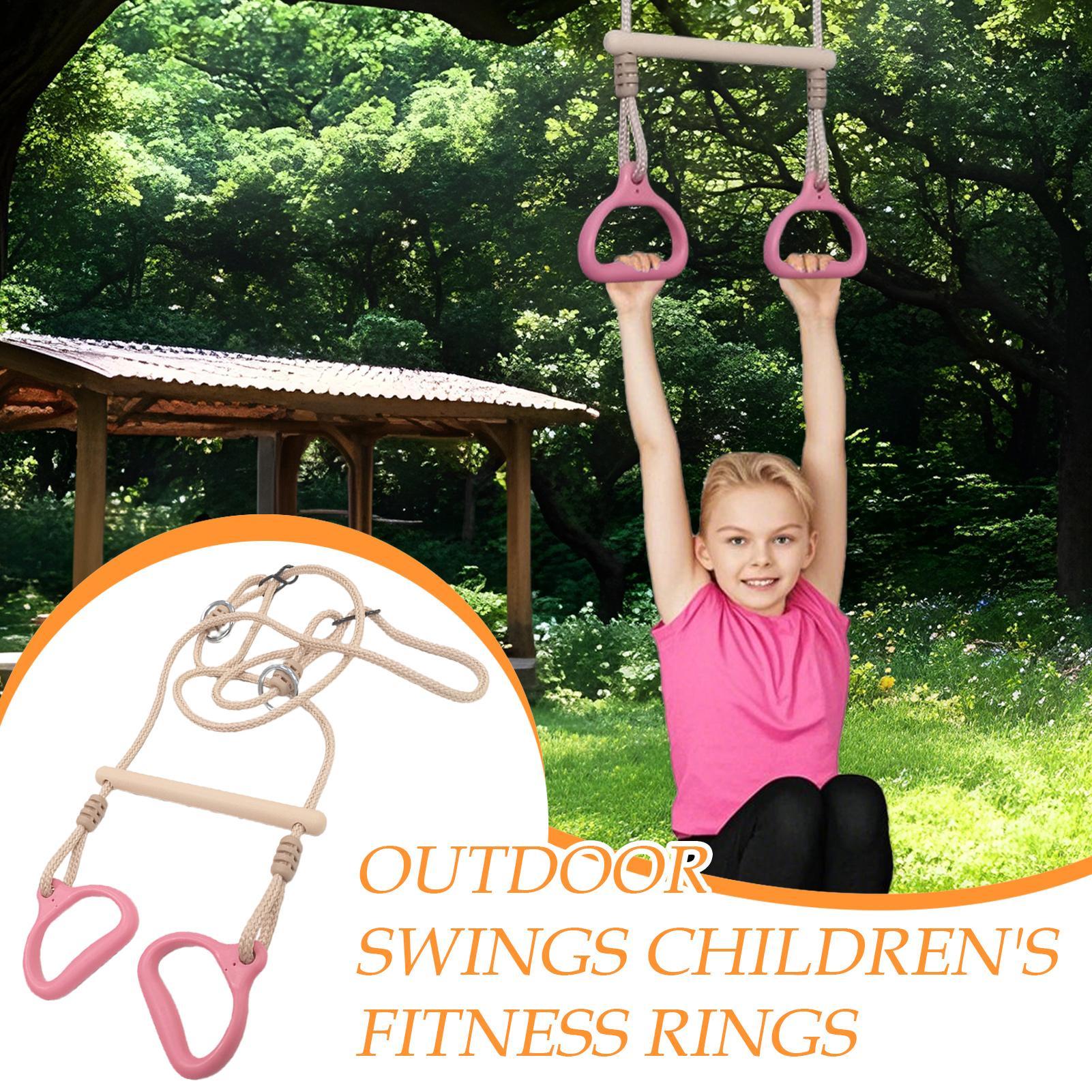 Peralatan Gym Swing Bar, Ring  - Kids Outdoor Gym Equipment ulasan dan harga