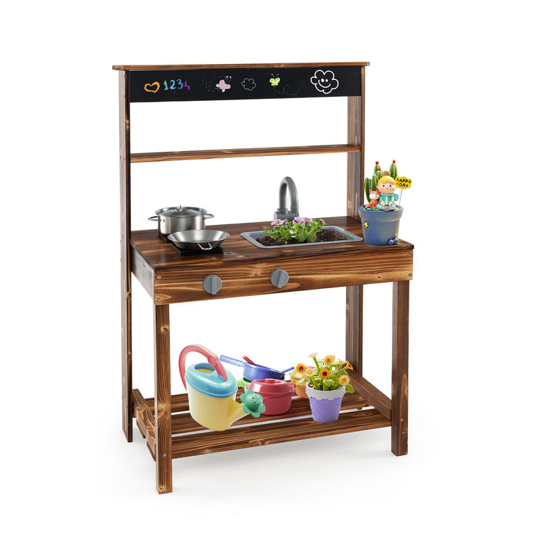 Dapur Lumpur Luar Ruangan untu - Kids Outdoor Sink ulasan dan harga