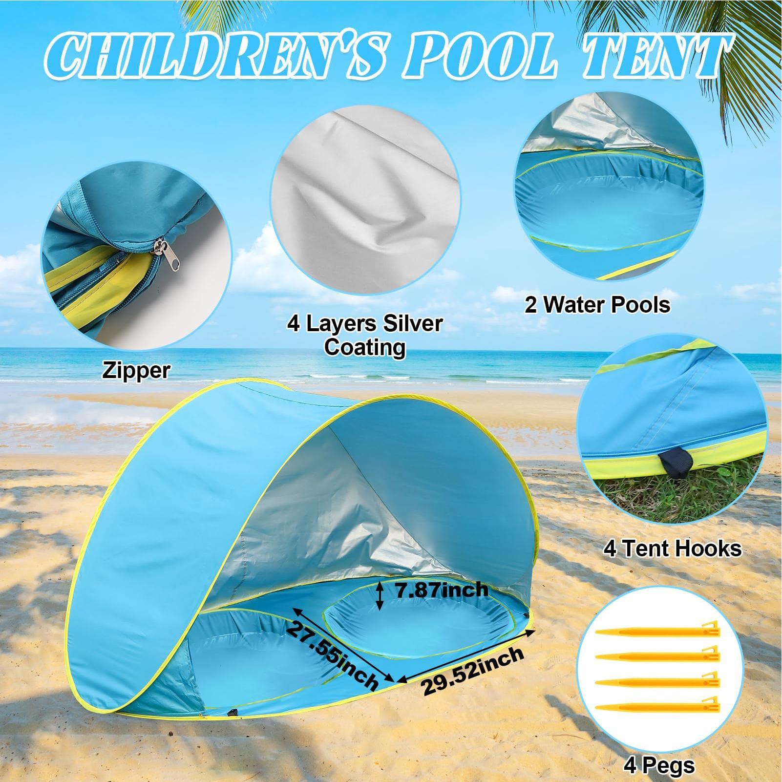 Tenda Pantai Anak dengan Kolam - Kids Outdoor Daybed ulasan dan harga