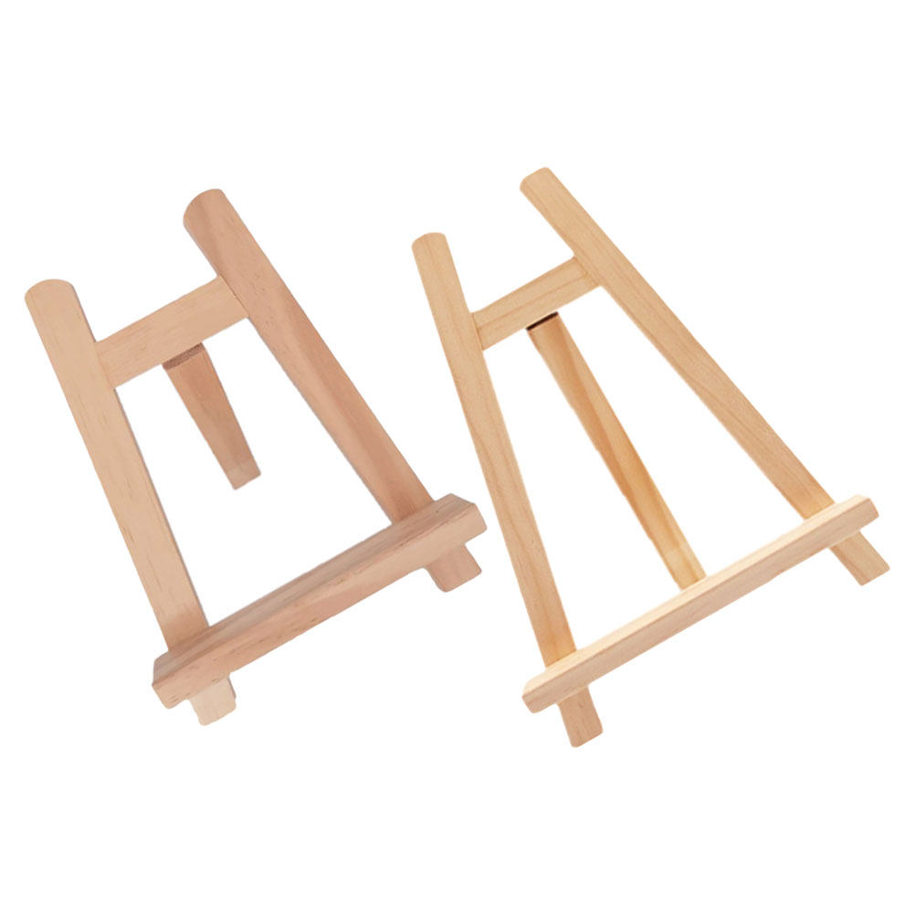 2 Buah Penyangga Lukisan Kayu  - Kids Outdoor Easel ulasan dan harga