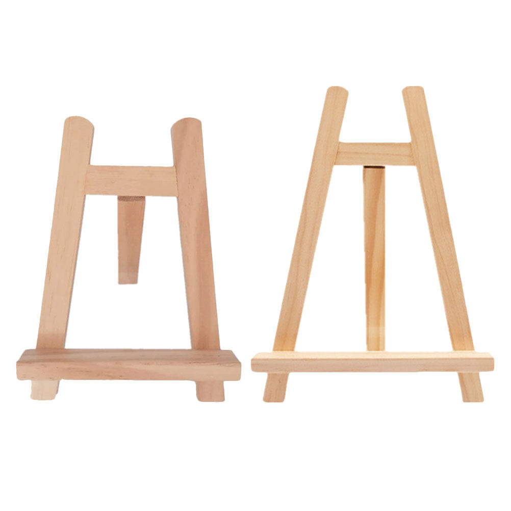 2 Buah Penyangga Lukisan Kayu  - Kids Outdoor Easel ulasan dan harga