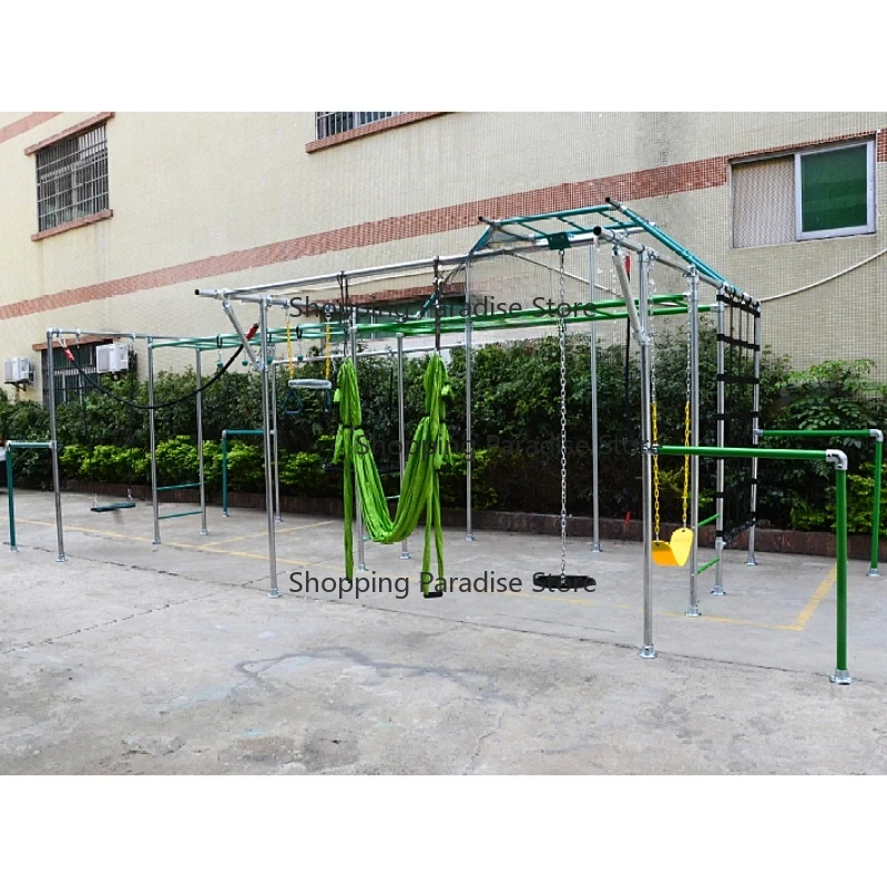 Perlengkapan latihan ninja war - Kids Outdoor Ninja Warrior Course ulasan dan harga