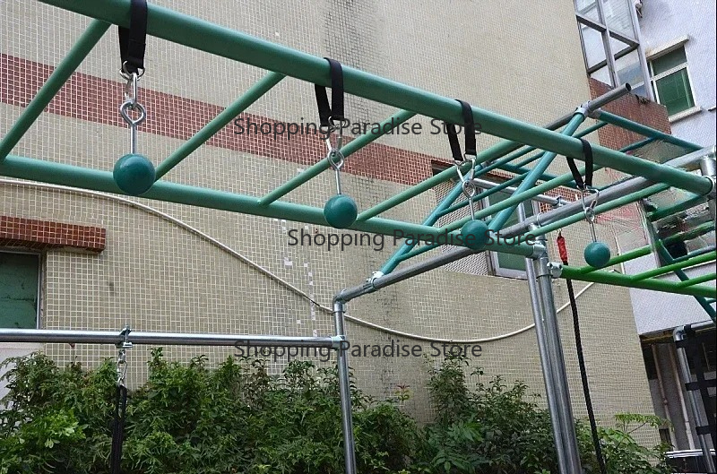 Perlengkapan latihan ninja war - Kids Outdoor Ninja Warrior Course ulasan dan harga