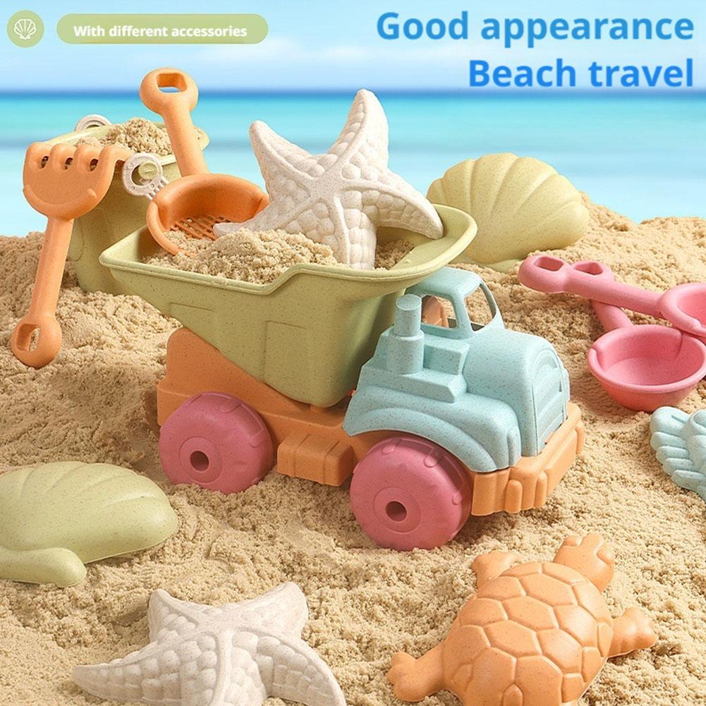 7 Buah Set Mainan Pasir Pantai - Kids Outdoor Mud Kitchen ulasan dan harga