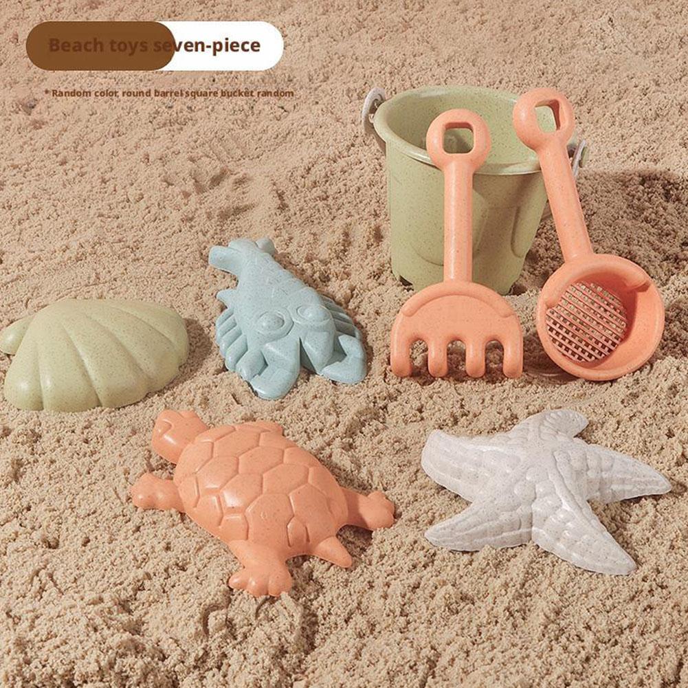 7 Buah Set Mainan Pasir Pantai - Kids Outdoor Mud Kitchen ulasan dan harga