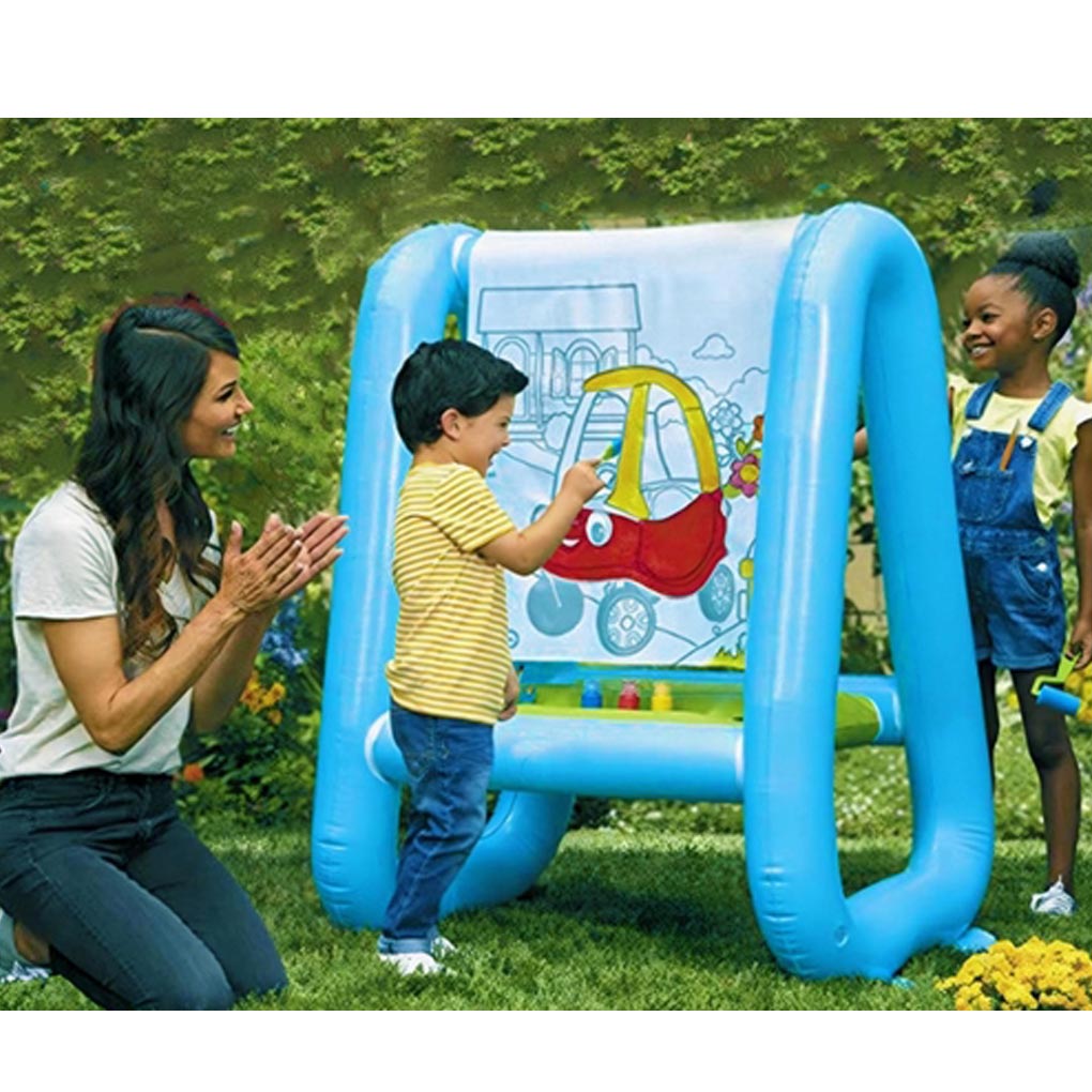 Easel Lukis Anak-Anak untuk Lu - Kids Outdoor Easel ulasan dan harga