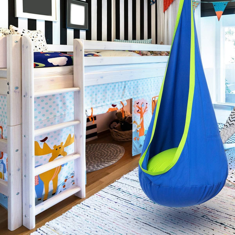 Kursi Ayunan Gantung Anak deng - Kids Outdoor Swing Chair ulasan dan harga