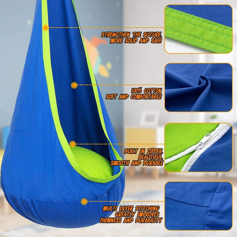 Kursi Ayunan Gantung Anak deng - Kids Outdoor Swing Chair ulasan dan harga