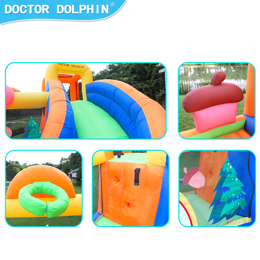 Rumah Loncat Tiup Kecil untuk  - Kids Outdoor House ulasan dan harga