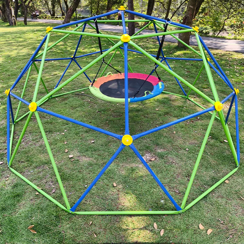 Jungle Gym dengan Ayunan dan M - Kids Outdoor Monkey Bars ulasan dan harga
