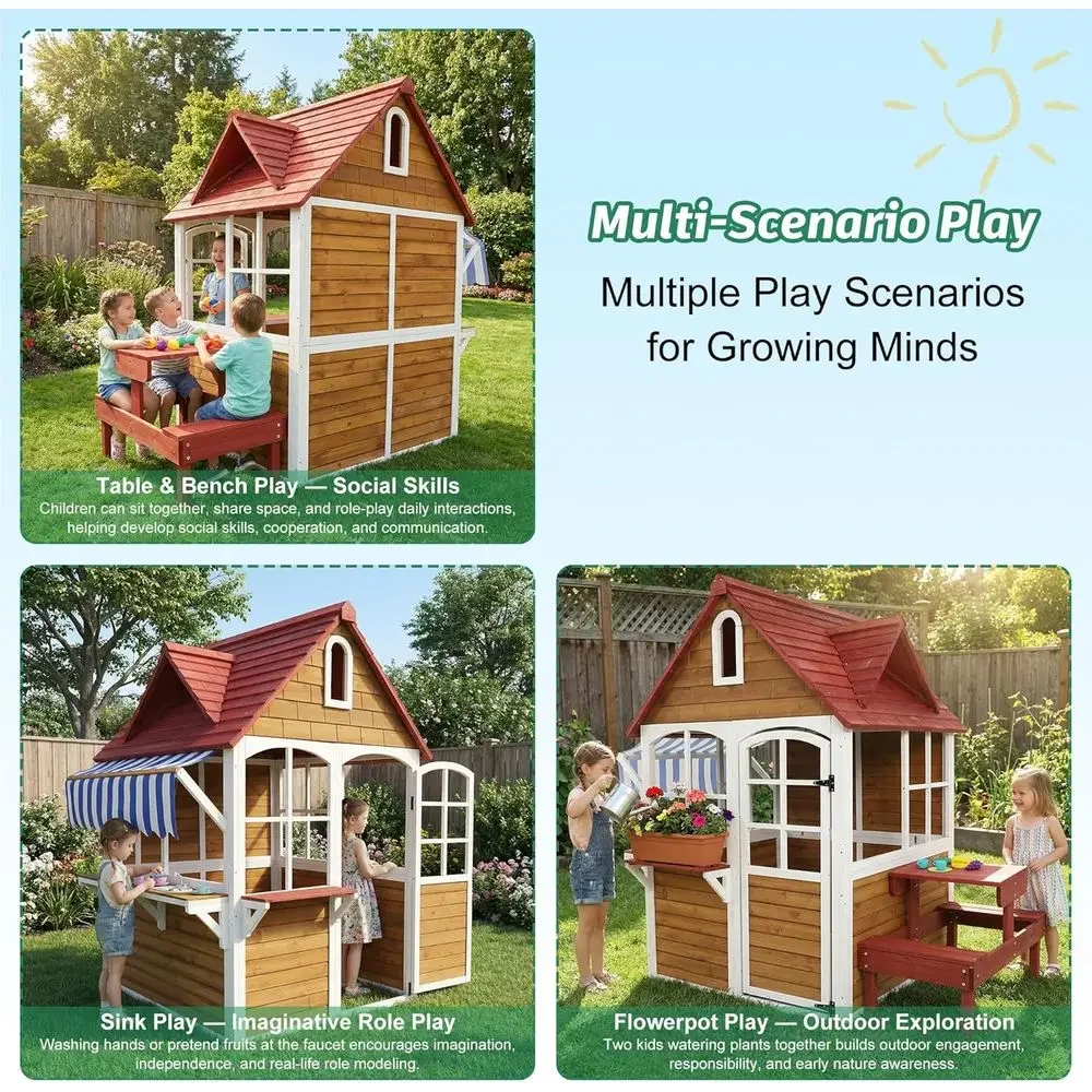 Rumah Bermain Anak Luar Ruanga - Kids Outdoor Sink ulasan dan harga