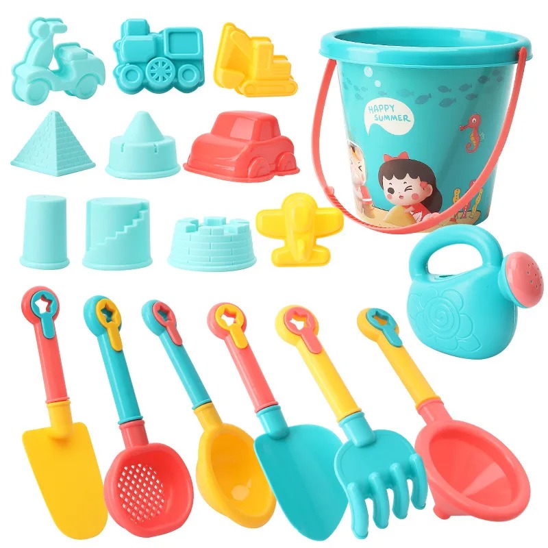 Set mainan pantai 18PCS, Set m - Kids Outdoor Mud Kitchen ulasan dan harga