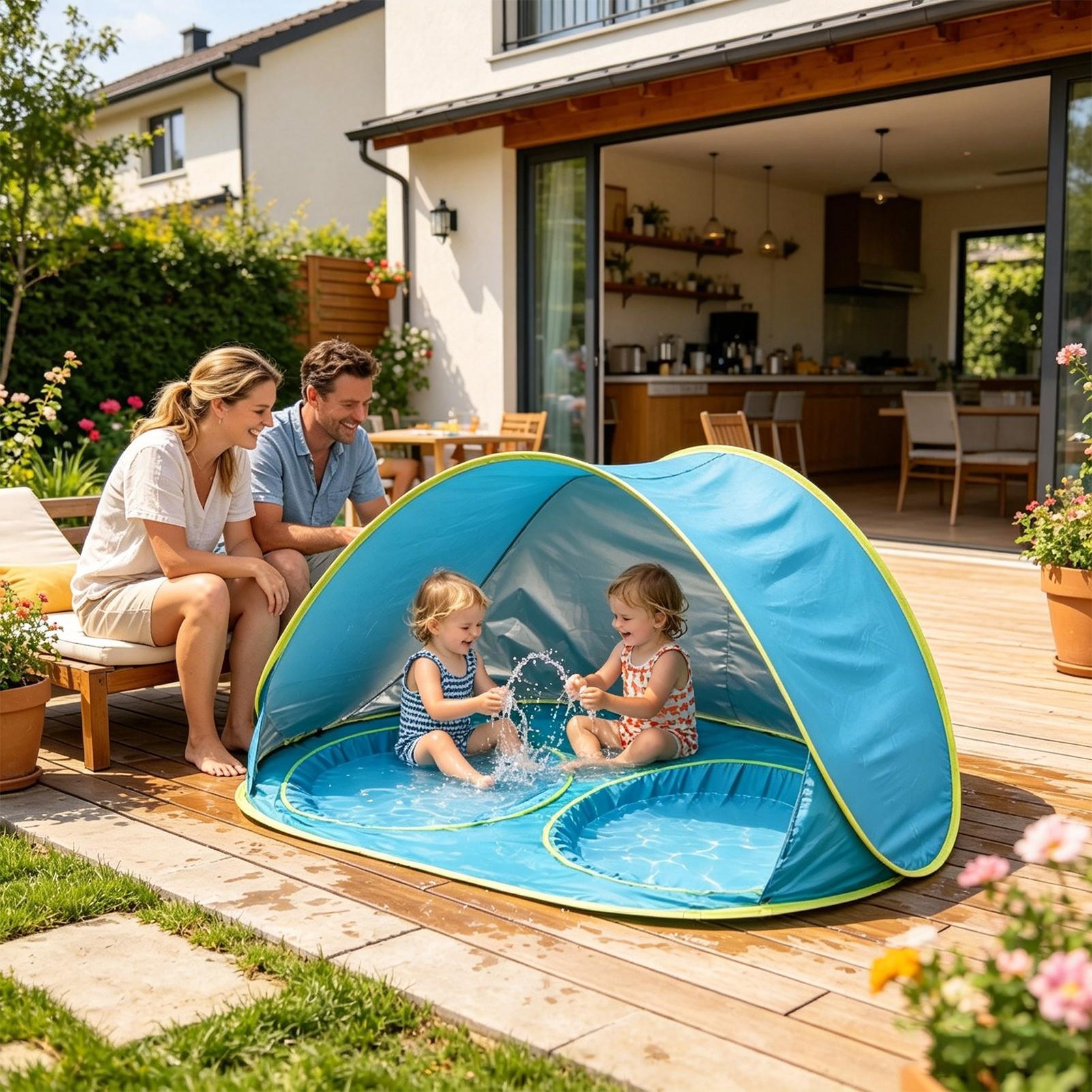 Tenda Pantai Anak Perlindungan - Kids Outdoor Daybed ulasan dan harga