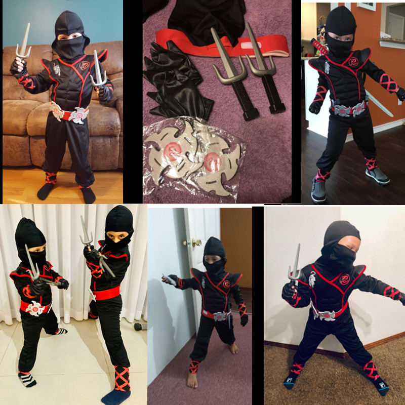 Kostum Ninja anak laki-laki, k - Kids Outdoor Ninja Warrior Course ulasan dan harga