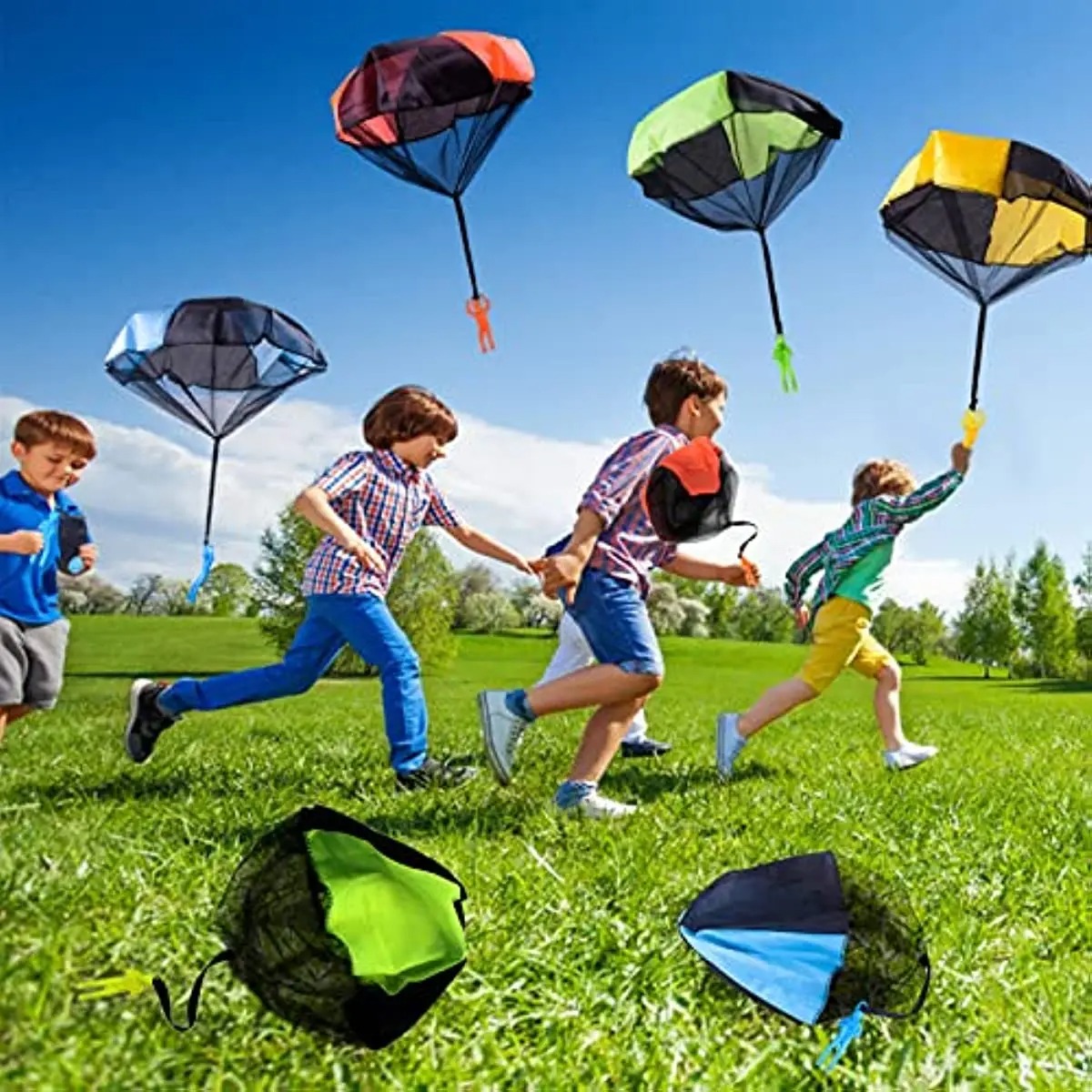 Parasut Kamuflase Tentara Mini - Kids Outdoor Education ulasan dan harga