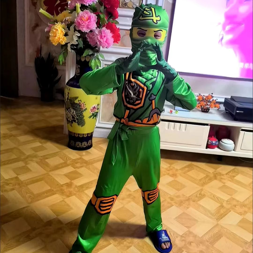 Kostum Ninja Cosplay Superhero - Kids Outdoor Ninja Warrior Course ulasan dan harga
