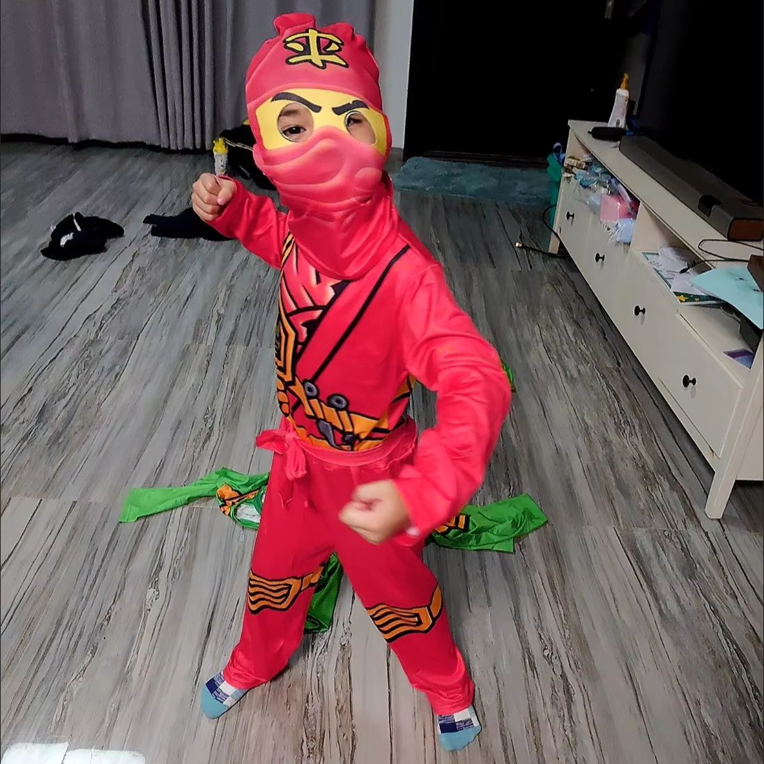 Kostum Ninja Cosplay Superhero - Kids Outdoor Ninja Warrior Course ulasan dan harga