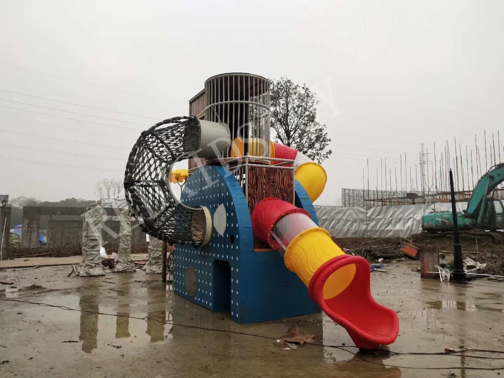 Peralatan Bermain Anak Bertema - Kids Outdoor Gym Equipment ulasan dan harga