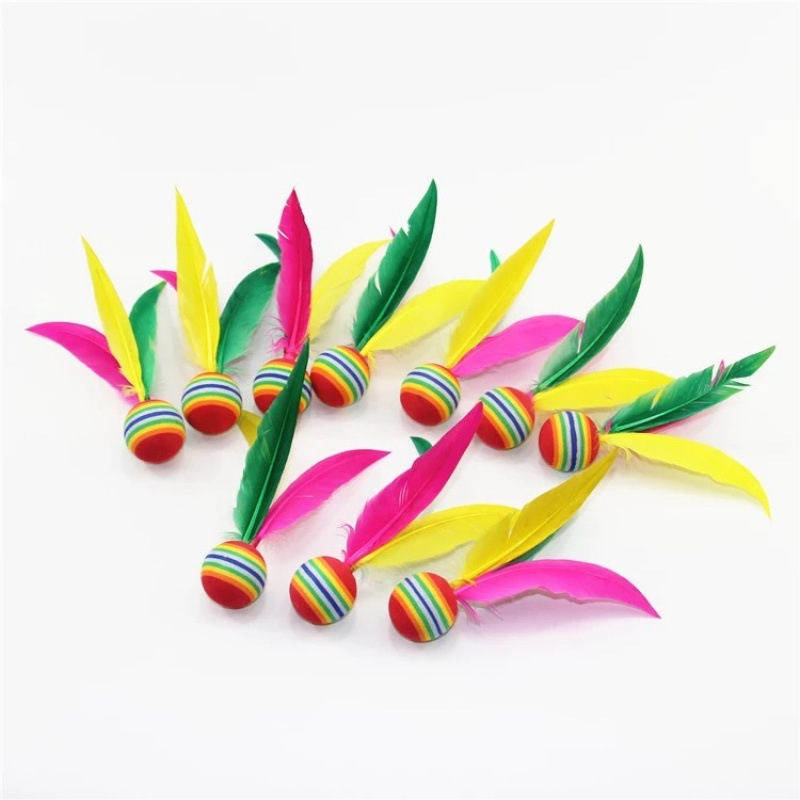 Set Bola Bulu Tangkis Luar Rua - Outdoor Games For Kids ulasan dan harga