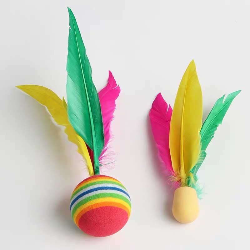 Set Bola Bulu Tangkis Luar Rua - Outdoor Games For Kids ulasan dan harga