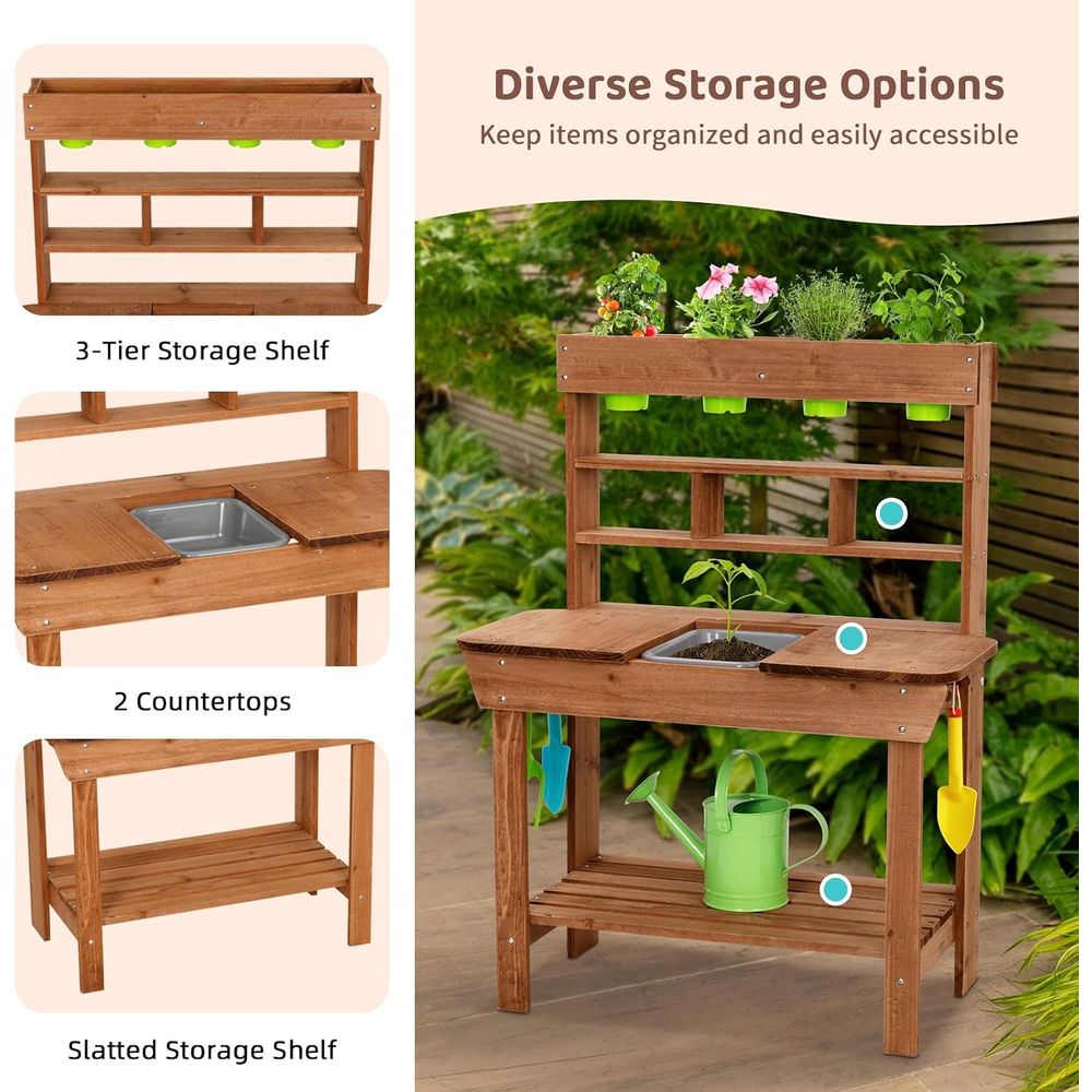 OOOK Kids Mud Kitchen, Dapur M - Kids Outdoor Mud Kitchen ulasan dan harga