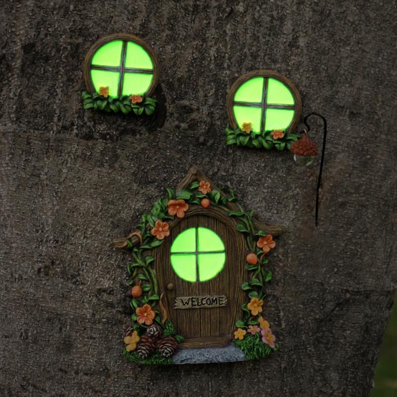 5PCS Set Lentera Pintu Peri Be - Kids Outdoor Fairy Garden ulasan dan harga