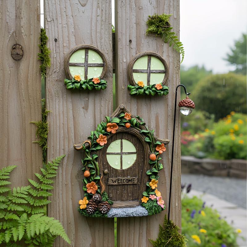 5PCS Set Lentera Pintu Peri Be - Kids Outdoor Fairy Garden ulasan dan harga