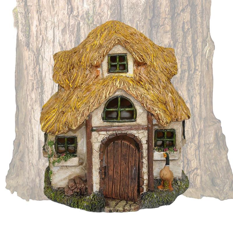 Rumah Peri taman wajah pohon k - Kids Outdoor Fairy Garden ulasan dan harga