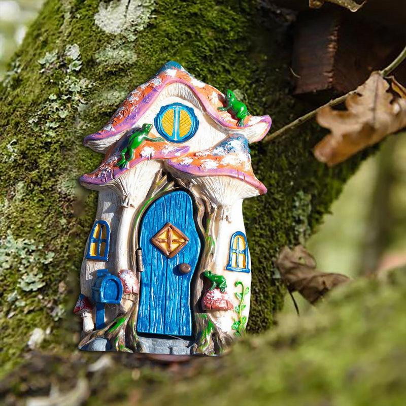 Rumah Peri taman wajah pohon k - Kids Outdoor Fairy Garden ulasan dan harga