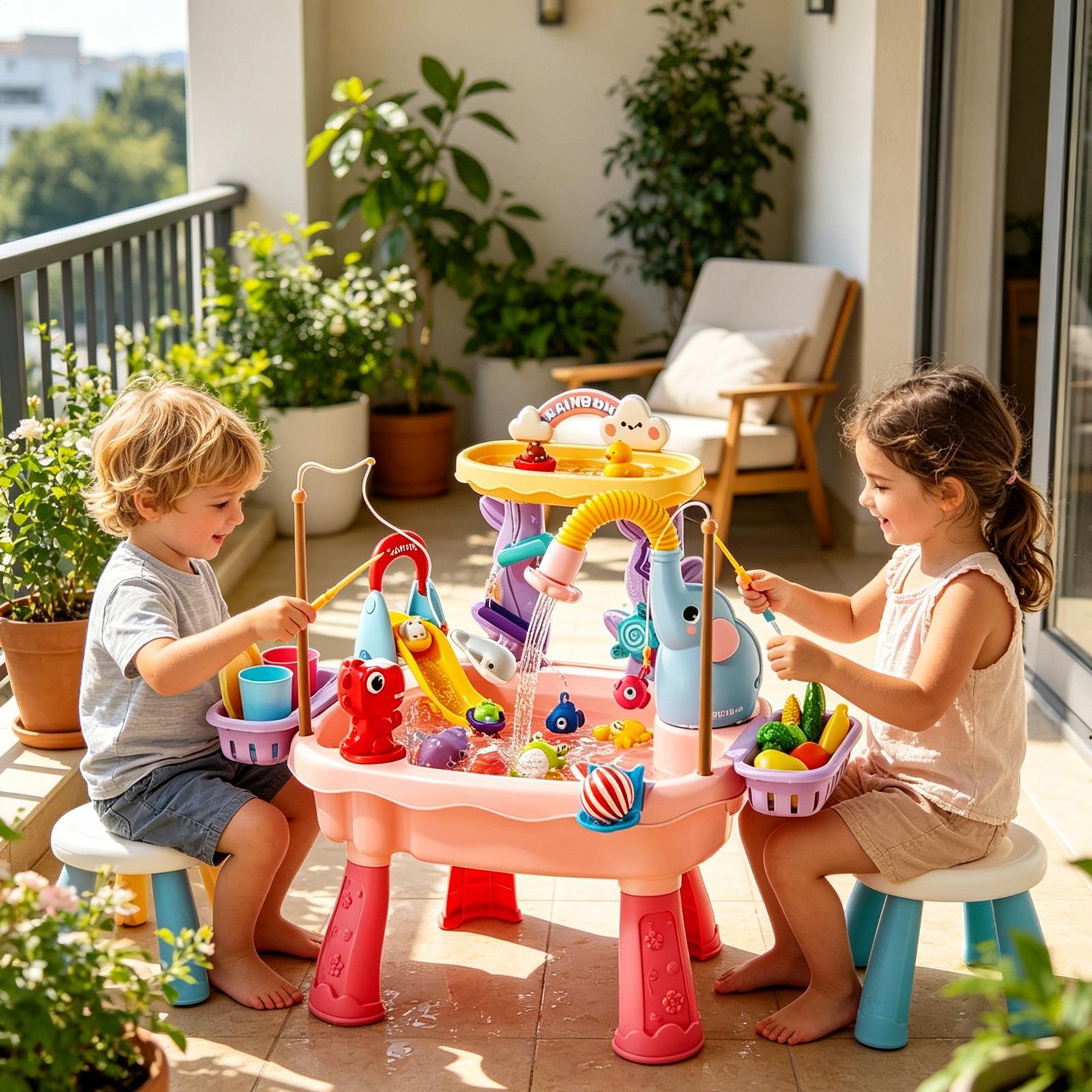 Meja Air Anak Balita yang Diti - Kids Outdoor Sink ulasan dan harga