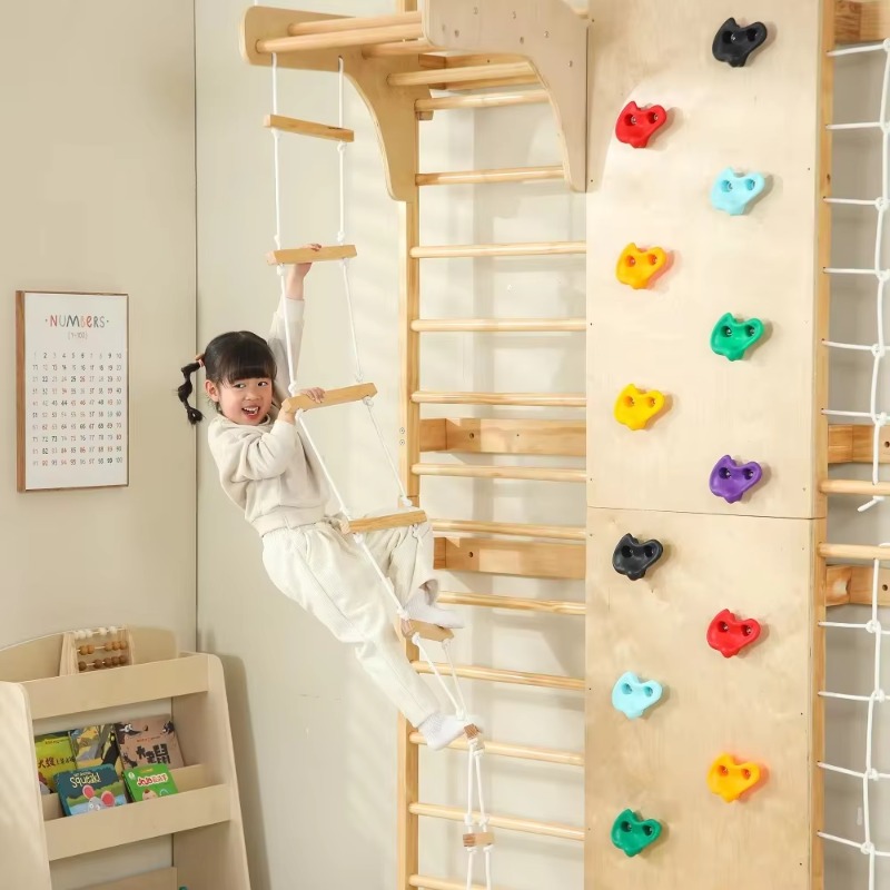 Papan Panjat Kayu Anak Indoor  - Kids Outdoor Monkey Bars ulasan dan harga