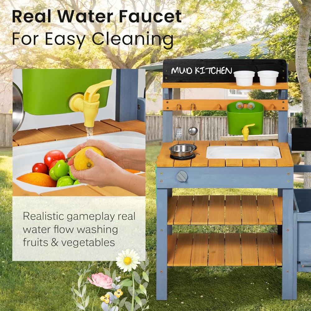 Dapur Mainan Anak untuk Bermai - Kids Outdoor Sink ulasan dan harga