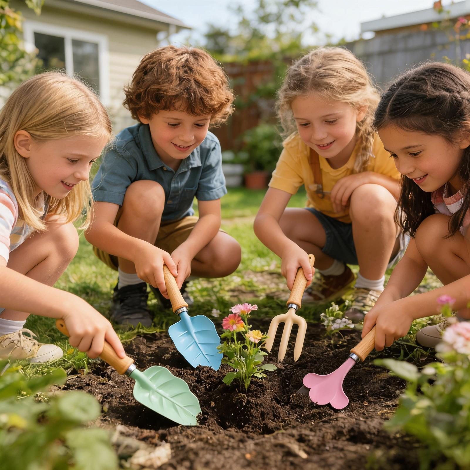 Set Berkebun Anak-anak 4 Buah  - Kids Outdoor Garden Set ulasan dan harga